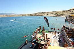 La spiaggia Zrće