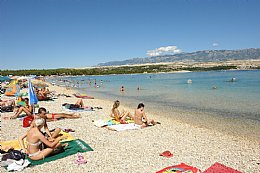 La spiaggia Zrće