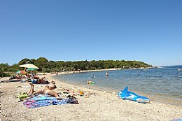 La spiaggia Vrtic - Lokunja