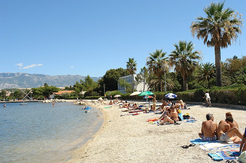 La spiaggia Vrtic - Lokunja