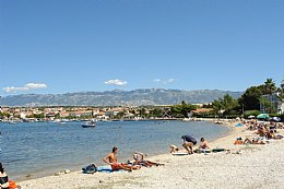 La spiaggia Vrtic - Lokunja